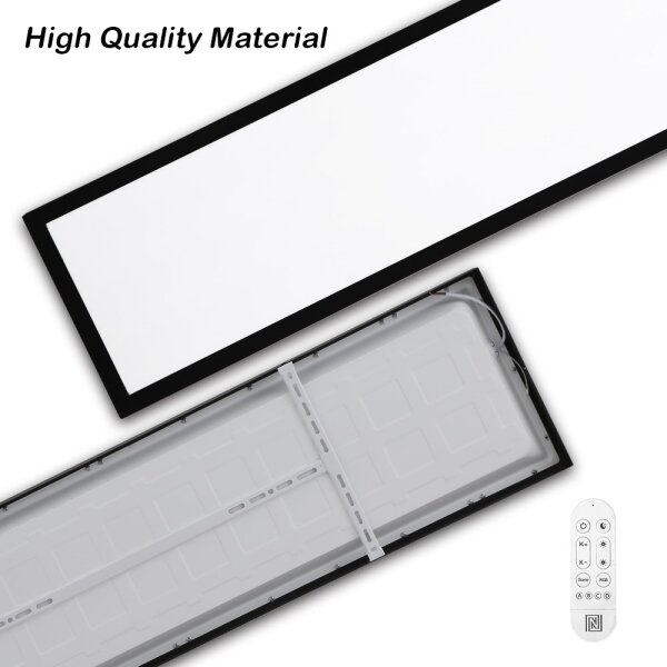 Immax NEO 07278L -Lampada LED dimmerabile da bagno FRAME 50W/230V IP44 Wi-Fi Tuya+RC