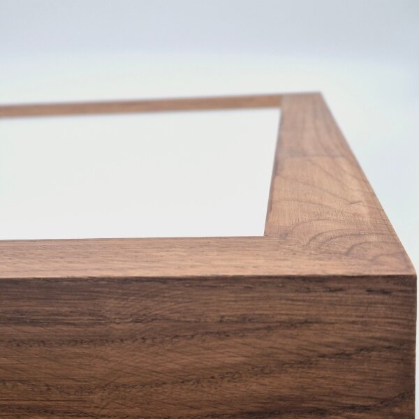 Brilagi - Lampada da bagno LED WOODY FRAME LED/40W/230V 60x60 IP44 rovere ciliegio