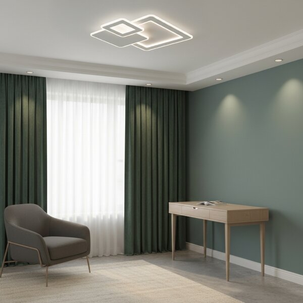 Brilagi - Plafoniera a LED dimmerabile MODERN LED/93W/230V 3000-6000K + telecomando