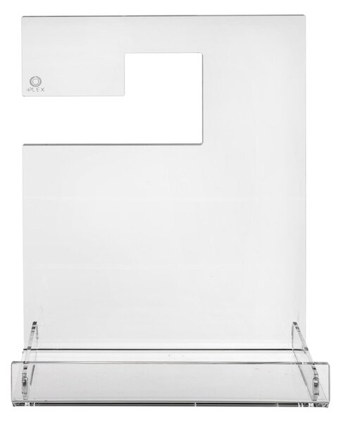 Mensola in Plexiglass da Docci Bagno CALIPSO TOILET STAND Dimensioni 37x8,5x h 4,5 cm - peso 0.6 kg Colore Nero