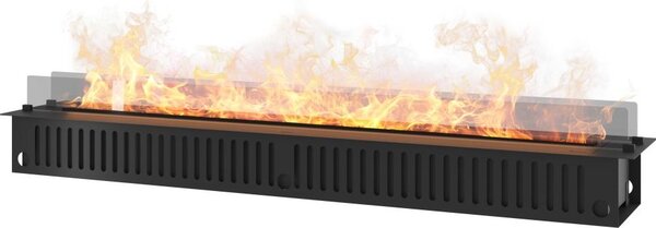 Caminetto a Vapore Acqueo da Incasso Invapo Insert 2200 - Fiamma Multicolore, Effetto 3D e Controllo App, Serbatoio 4.8l - 220cm Autorefill
