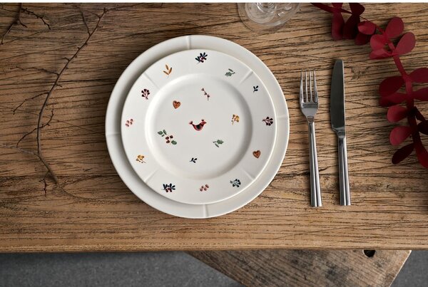 Piatto in porcellana bianca ø 23 cm Grand Cru Cottage - Rosendahl