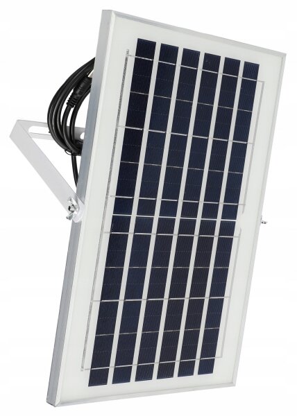 Proiettore solare dimmerabile a LED/50W/3,2V 5000K 6000 mAh IP65 nero + telecomando