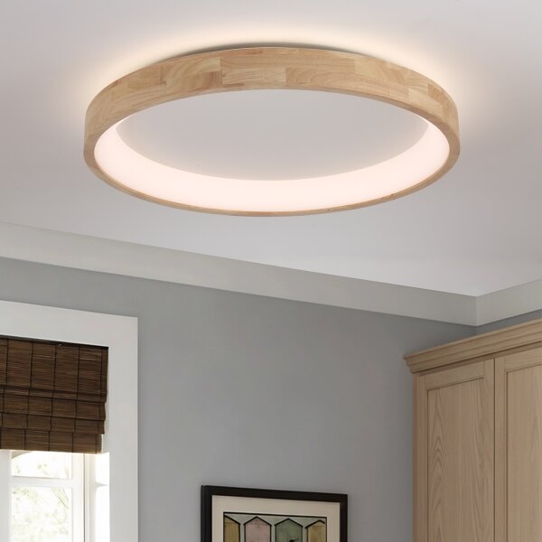 Brilagi-LED Plafoniera FALCON WOOD LED/60W/230V 3000/4000/6000K 80 cm legno