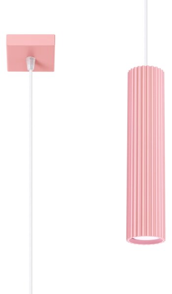Brilagi - Lampadario LED a sospensione con cavo CRESTO 1xGU10/10W/230V rosa