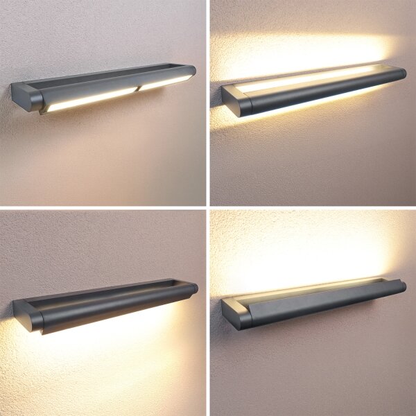Brilagi -LED applique da esterno SALERNO LED/24W/230V 66 cm antracite IP65