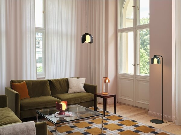 Osram - Lampada da terra DECOR COROLLE 1xE27/15W/230V verde