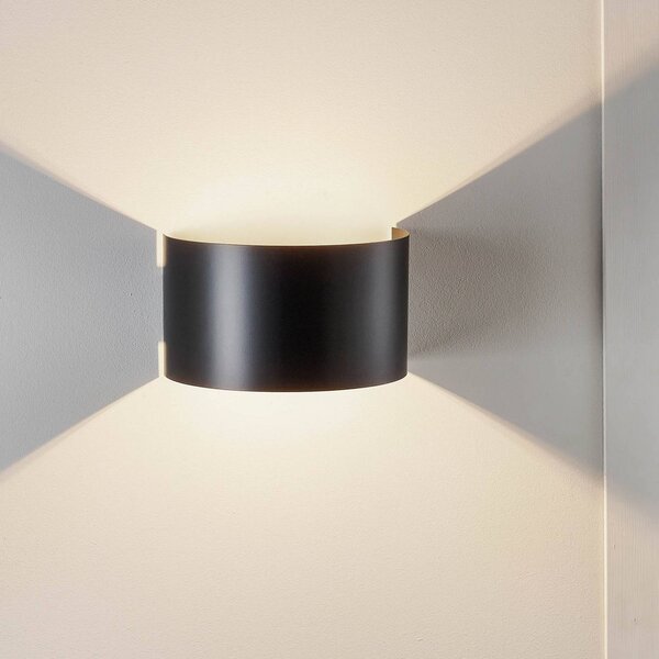 Applique da parete Fold EMIBIG LIGHTING, dimmerabile, Nero, Soggiorno / Sala da pranzo, Metallo, Moderno, Applique