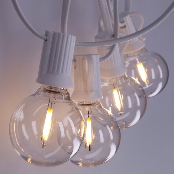 Brilagi - Catena luminosa decorativa LED da esterno GIRLANDA 10xE12 8 m bianco IP44 luce bianca calda