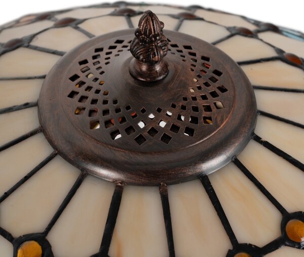 Brilagi - Lampada da tavolo in stile Tiffany MIRABELLA 1xE27/60W/230V