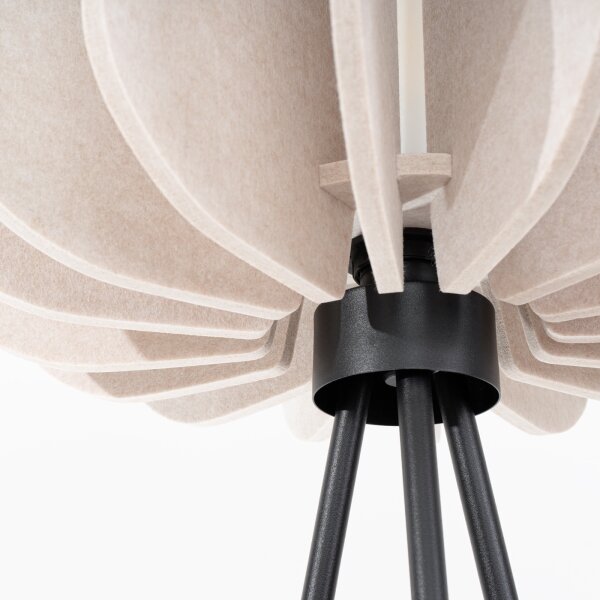Sollux SL.1863 - Lampada da terra MULA 1xE27/15W/230V color crema