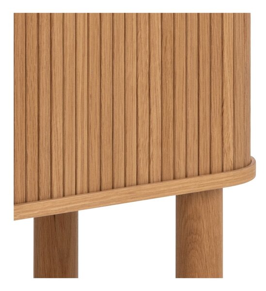 Armadio in rovere con ante scorrevoli in colore naturale 80x145 cm Langley - Actona