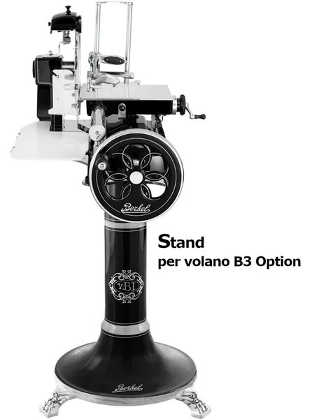 Affettatrice Elettrica manuale a volano BERKEL B3 lama da 300 mm 85x67xh70cm- peso 46 kg Affilatoio incluso colore Nero