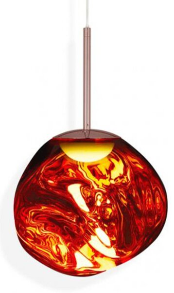 Tom Dixon Lampada LED a sospensione Melt Mini, Ø 28 cm, rame