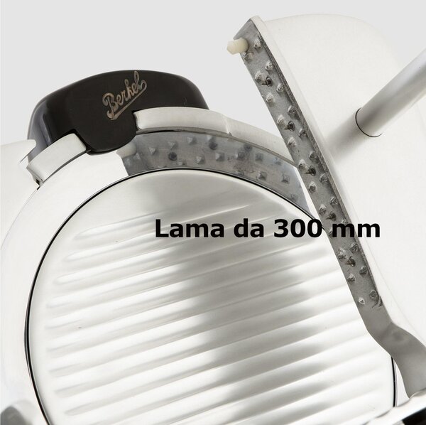 Affettatrice Elettrica domestica BERKEL RED LINE lama da 300 mm 63,5x47.5xh48,0 cm- peso 27 kg Affilatoi Incluso colore grigio