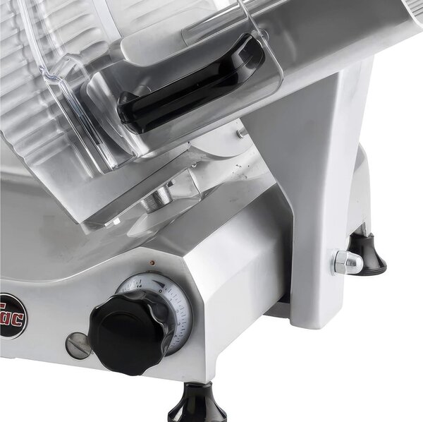 Affettatrice a Gravit� Professionale 300 AF E con affilatoio Fisso per lama 65x49xh 44 cm - Lama 300 mm - 23,00 g in Fusione di alluminio