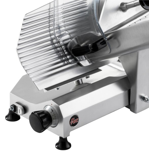 Affettatrice Professionale a Gravit� FAC F300 CL con affilatoio Fisso per lama 57x56xh50 cm - Lama 300 mm - 27,5 Kg in lega leggera di alluminio