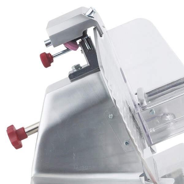 Affettatrice domestica a Gravit� FAC F250 E con affilatoio Fisso per lama 62x42xh37 cm - Lama 250 mm - 15,5 Kg in lega leggera di alluminio