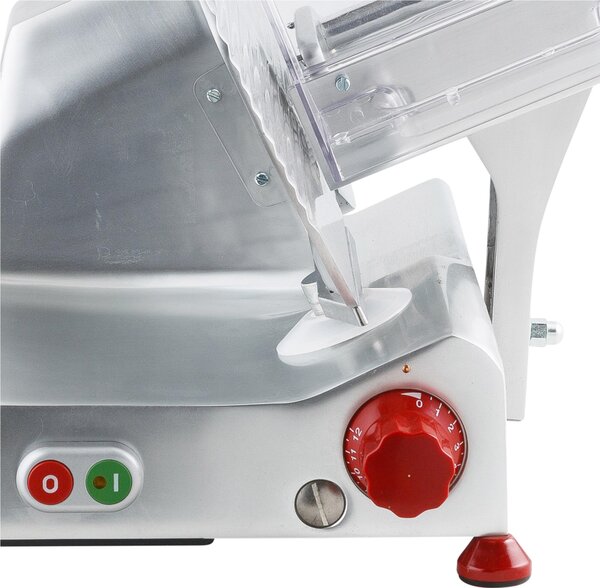 Affettatrice domestica a Gravit� FAC F195 con affilatoio Staccato per lama 52x36xh31,5 cm - Lama 195 mm in lega leggera di alluminio