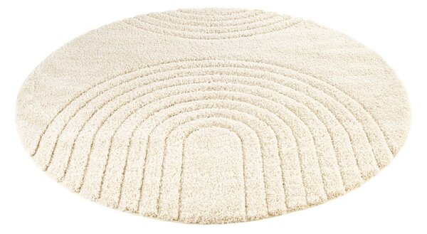 Tappeto bianco crema , ø 160 cm Norwalk Fergus - Mint Rugs