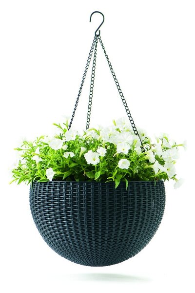 Vaso sospeso in plastica ø 35 cm Hangingsphere - Keter
