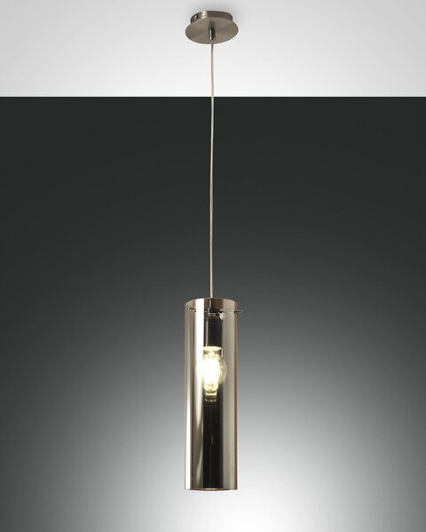 Fabas Luce Lampada a sospensione moderna con struttura in metallo e diffusore in vetro - Sintesi