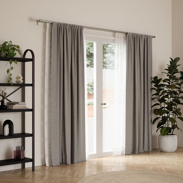 Mantovana doppia estensibile in acciaio inox 168 - 305 cm Cappa - Umbra