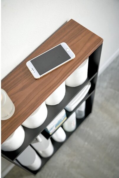 Mobile da bagno nero in metallo 47,5x81 cm Tower - YAMAZAKI