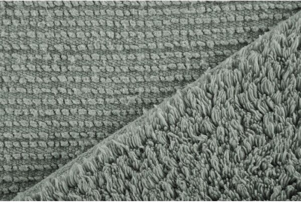 Tappeto da bagno in cotone verde Luca, 60 x 100 cm - Tiseco Home Studio