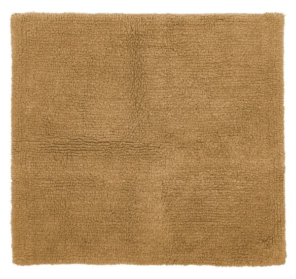 Tappeto da bagno marrone cognac 60x60 cm Riva - Tiseco Home Studio