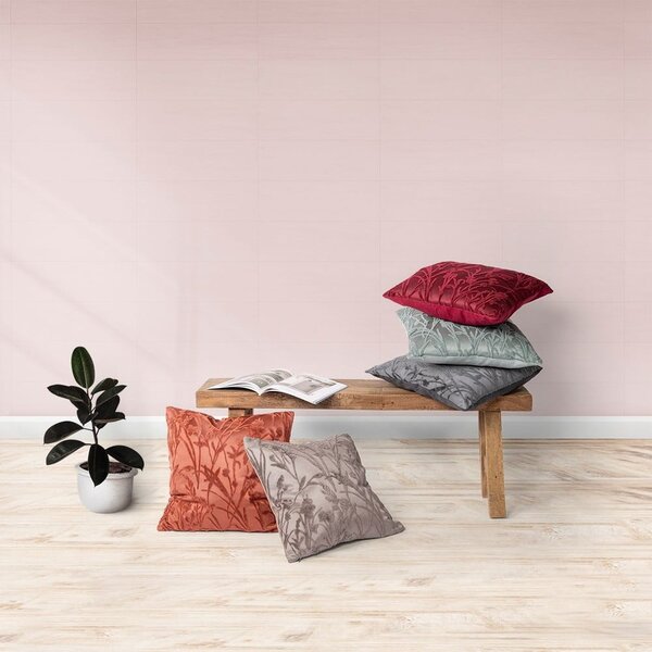 Cuscino decorativo grigio , 45 x 45 cm Iris - Tiseco Home Studio