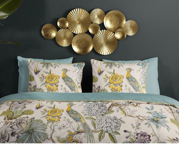 Biancheria da letto singola in cotone biologico Daisy, 140 x 220 cm Organic - Descanso