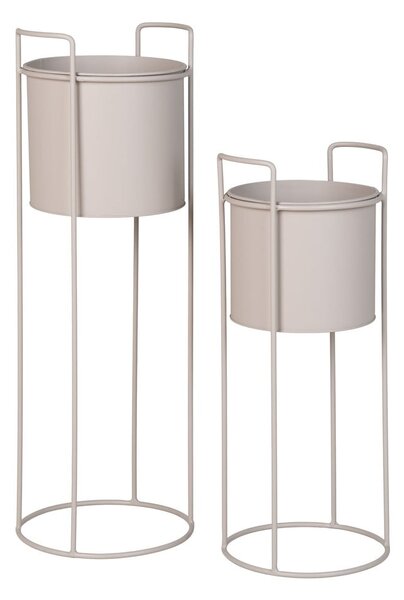 Set di coprivaso in metallo 2 pz ø 21,5 cm Rabo - House Nordic