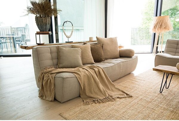 Coperta di cotone 130x160 cm Slub - Tiseco Home Studio