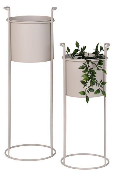 Set di coprivaso in metallo 2 pz ø 21,5 cm Rabo - House Nordic