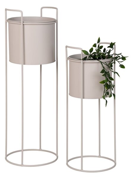 Set di coprivaso in metallo 2 pz ø 21,5 cm Rabo - House Nordic