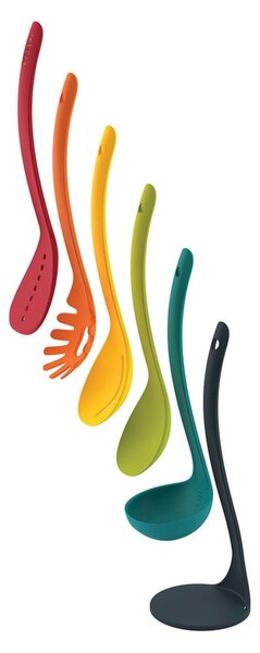 Set di 5 utensili da cucina con supporto Nest - Joseph Joseph