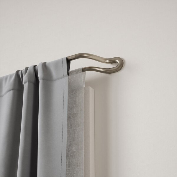Mantovana doppia estensibile in acciaio inox 107 - 305 cm Midnight - Umbra