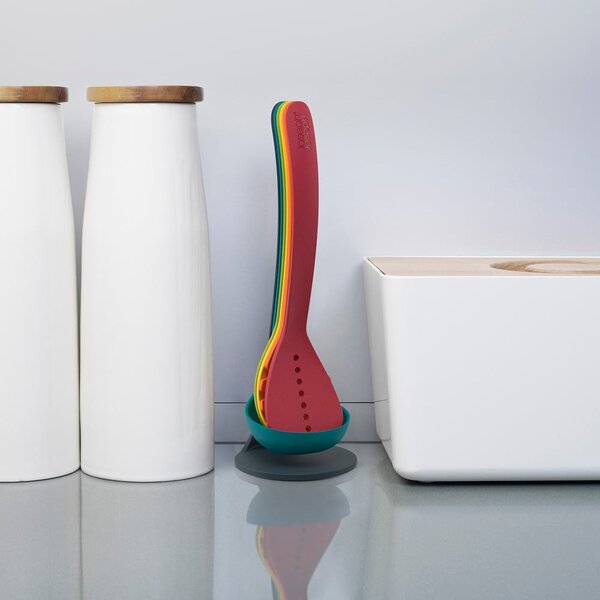 Set di 5 utensili da cucina con supporto Nest - Joseph Joseph