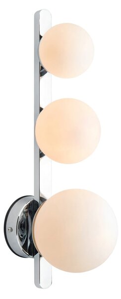 Lampada da parete in argento 3L Puro - Markslöjd
