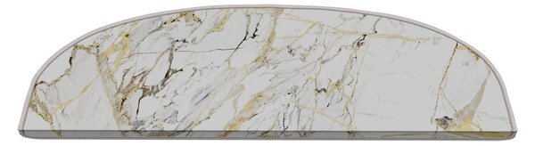 Gradini bianchi in set da 16 pezzi 20x65 cm Marble Art - Vitaus