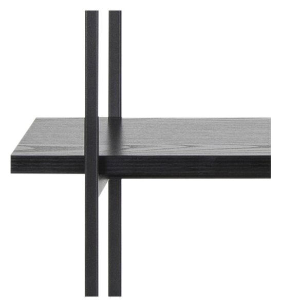 Scaffale nero effetto frassino 94x172 cm Angus - Actona