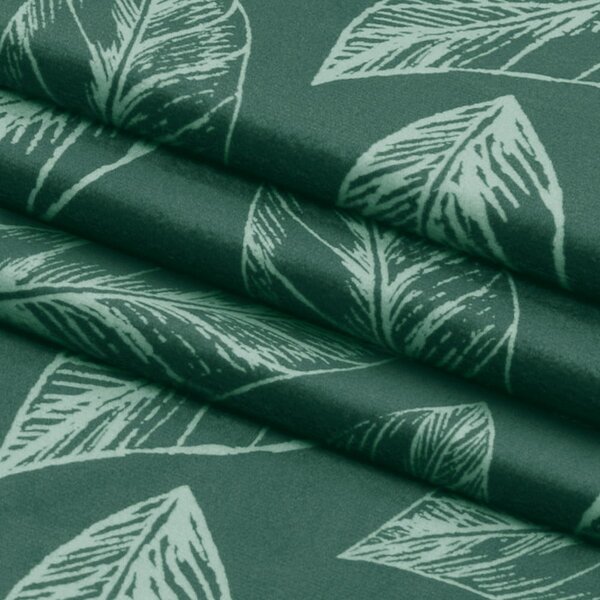 Tenda verde in velluto 140x250 cm Calm – Restilo