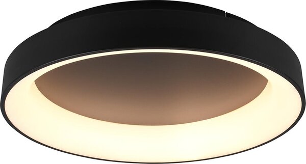 Plafond lampada da soffitto moderna da incasso a LED GIRONA nero Trio 671290132