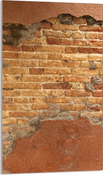 Piastra di copertura del piano cottura 30x52 Coperchio del piano cottura in Vetroceramica Paraspruzzi Piatto in vetro Tagliere decorativo, arancione mattone