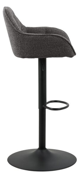 Set di 2 sgabelli da bar girevoli grigio scuro 109 cm Brooke - Actona