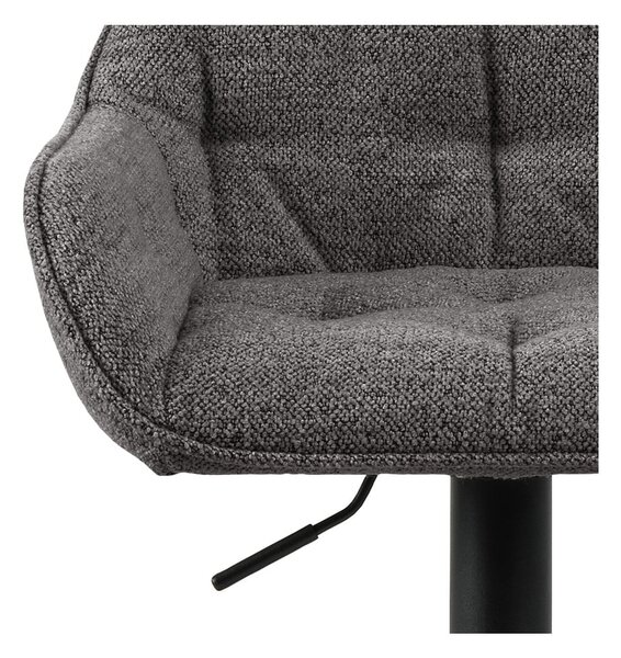 Set di 2 sgabelli da bar girevoli grigio scuro 109 cm Brooke - Actona