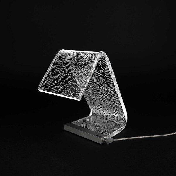 Vesta Lampada da comodino a Led dal design moderno versione Geometric - C-LED