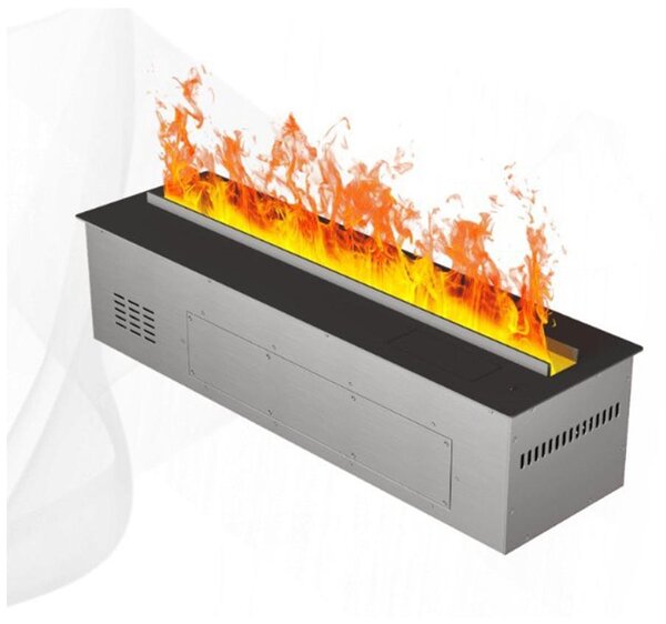Vapor 3D 75 - Inserto Camino Decorativo ad Acqua Senza Calore 75x17,8x22,7 cm con Effetto Fiamma a LED 3D