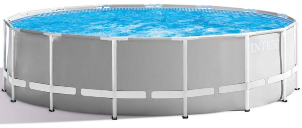 Set piscina Intex Prism Frame Rotondo 457 x 122 cm 26726GN